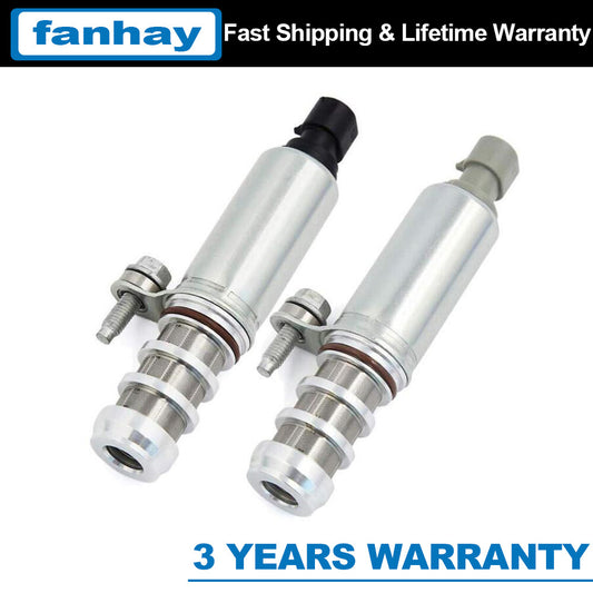 2x Intake Exhaust Camshaft Position Actuator Solenoid Valve Fit for Chevy for Buick