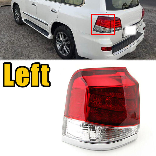 Left for LEXUS LX570 2012-2015 Outer Tail Light Rear Brake Lamp Signal DRL LED