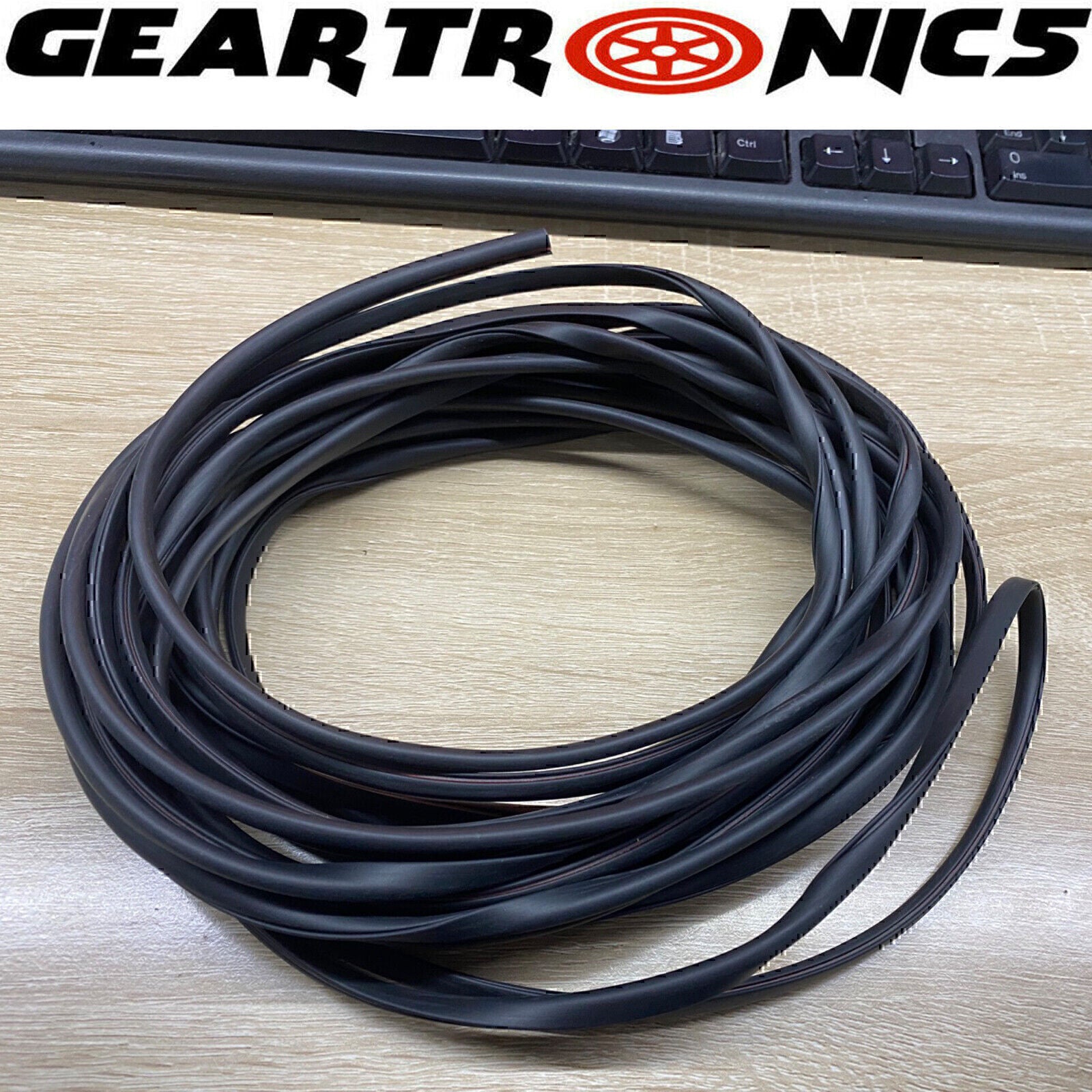32ft BLACK U Shape Rubber Seal Car Door Edge Guard Molding Trim Protectors Stri