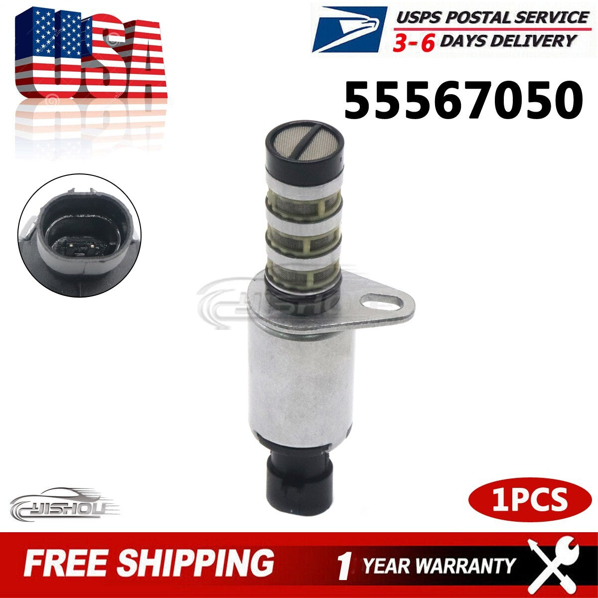 Variable Valve Timing Solenoid VVT for Chevrolet for Cruze Sonic 1.6L 1.8L 55567050