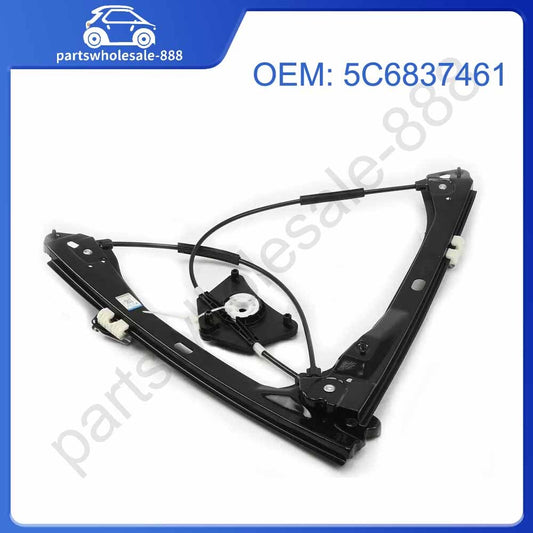 5C6837461 Window regulator mechanism (left) suitable for 2011-18 for Volkswagen for Jetta MK6 12V