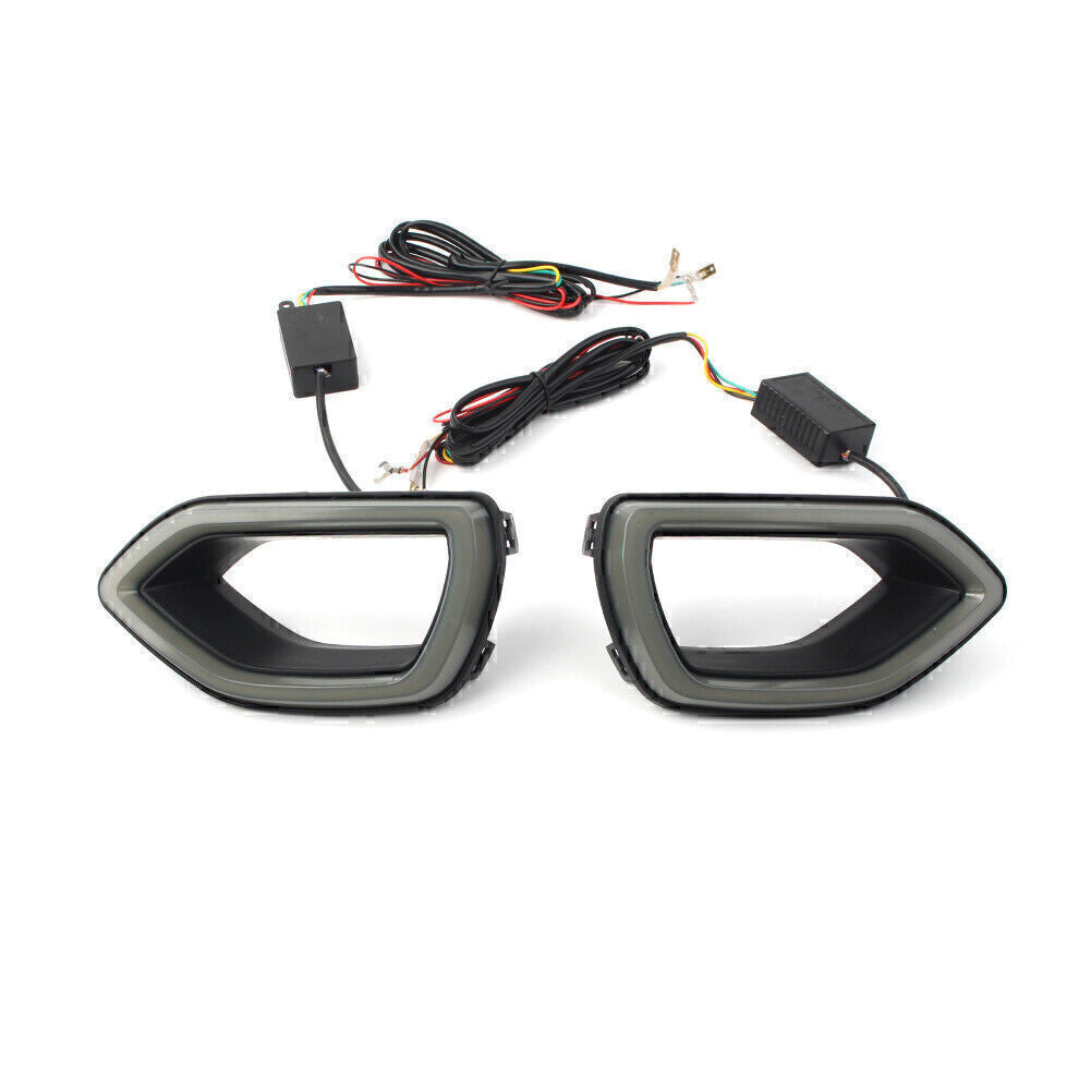 Smoke LED Grille Bezel Lights for Dodge Charger SRT Scat Pack Fit 2015-2019 18