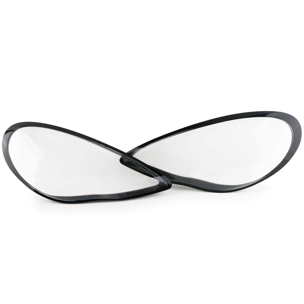 2 Headlight Lens Covers for Porsche for Panamera 2011 2012 2013