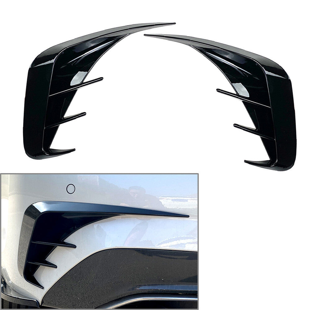 Rear Bumper Canards Lip Splitter Fins Fit for BMW 3-Series G20 M-Sport M340i