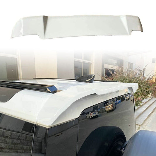 for Land Rover for Defender 90 110 130 2020-2024 White Roof Spoiler Wing Rear ABS 1x