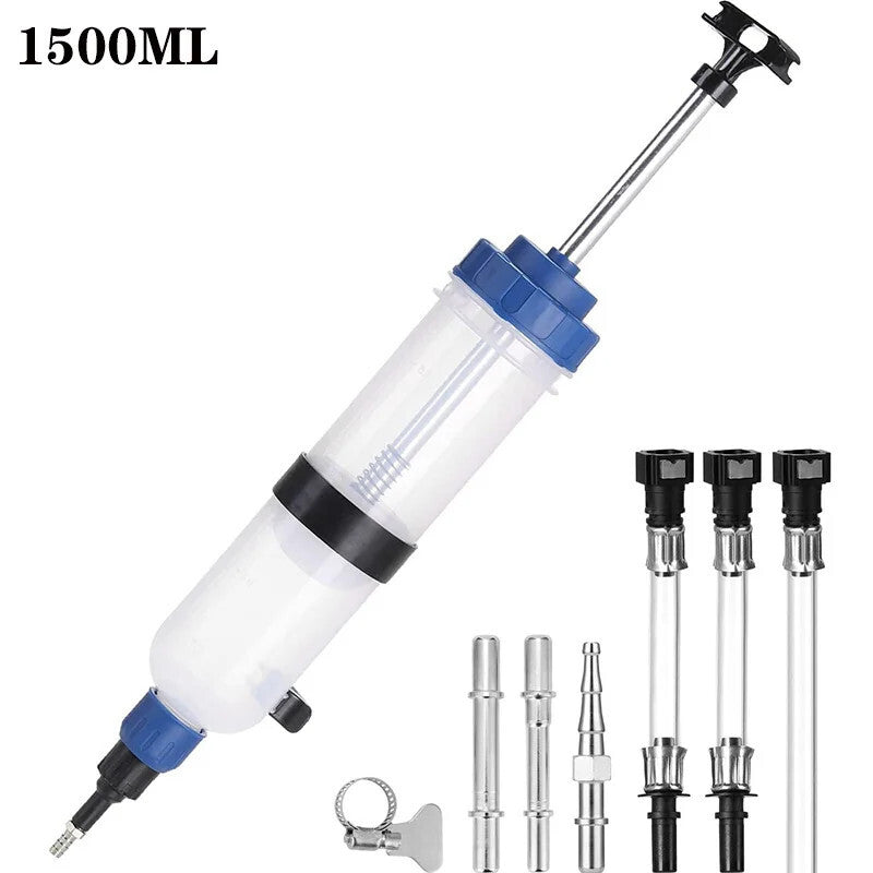Car Oil Fluid Extractor Fill Syringe Bottle Transfer Fuel Extraction Liquid Pump