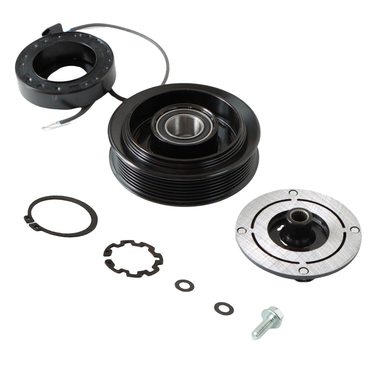 Air Conditioning Compressor Clutch Kit For 2008-2012 for Honda Accord 2.4L 157333