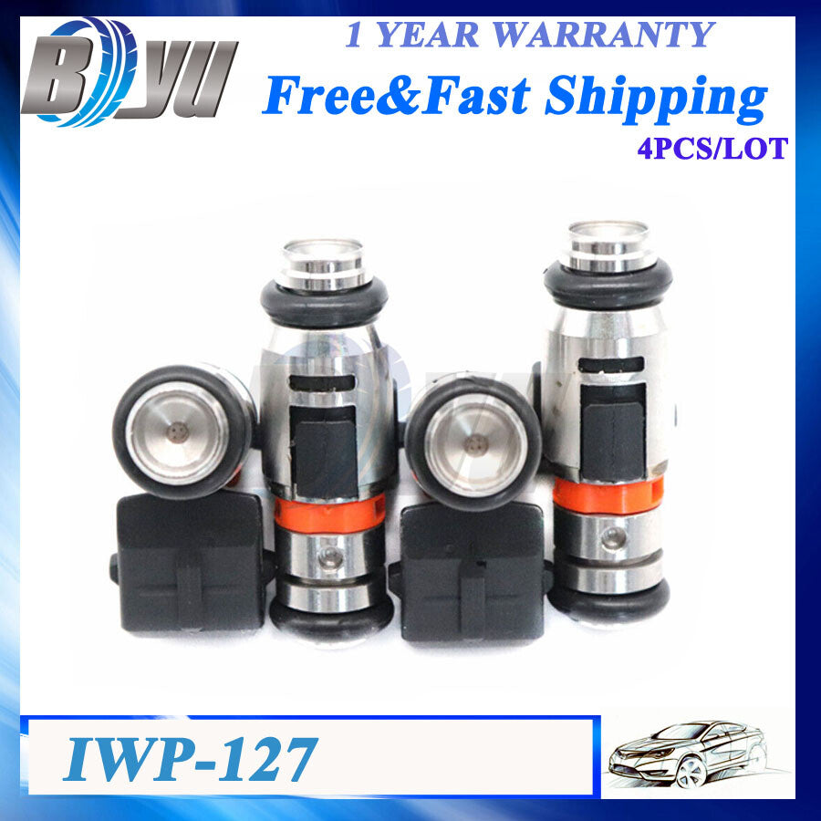 4x New Fuel Injector Nozzle IWP-127 for Ford Fiesta Ecosport 1.6L 2003-2006