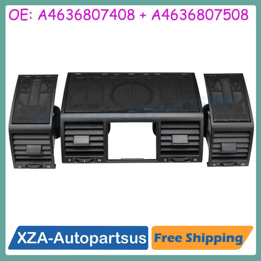 3Pcs Dashboard Air Vent Grille Cover for Mercedes-Benz G-Class W463 AMG 04-12