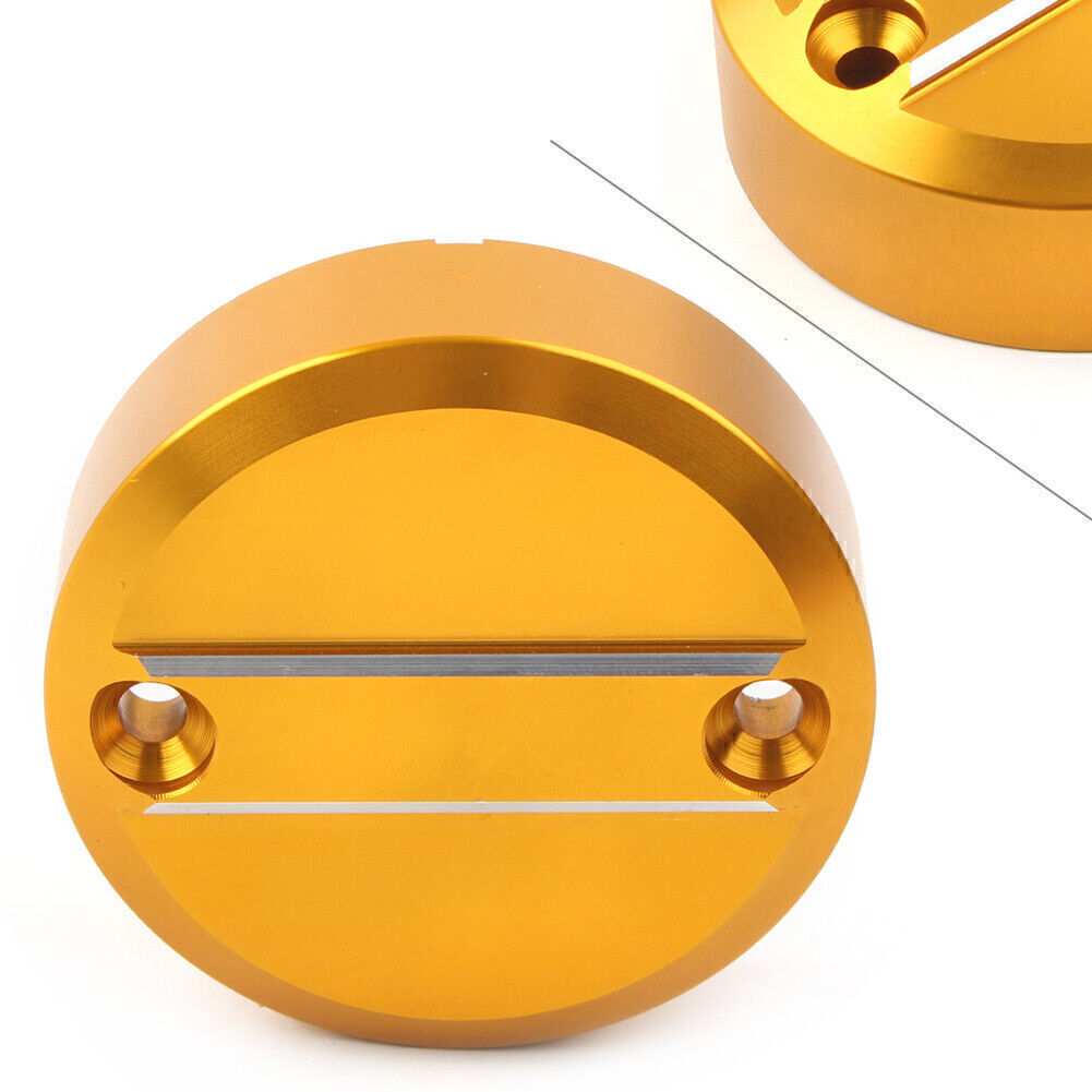 Gold Front Brake Clutch Reservoir Cover Cap for Ducati 848 950 1200 1098/R/S