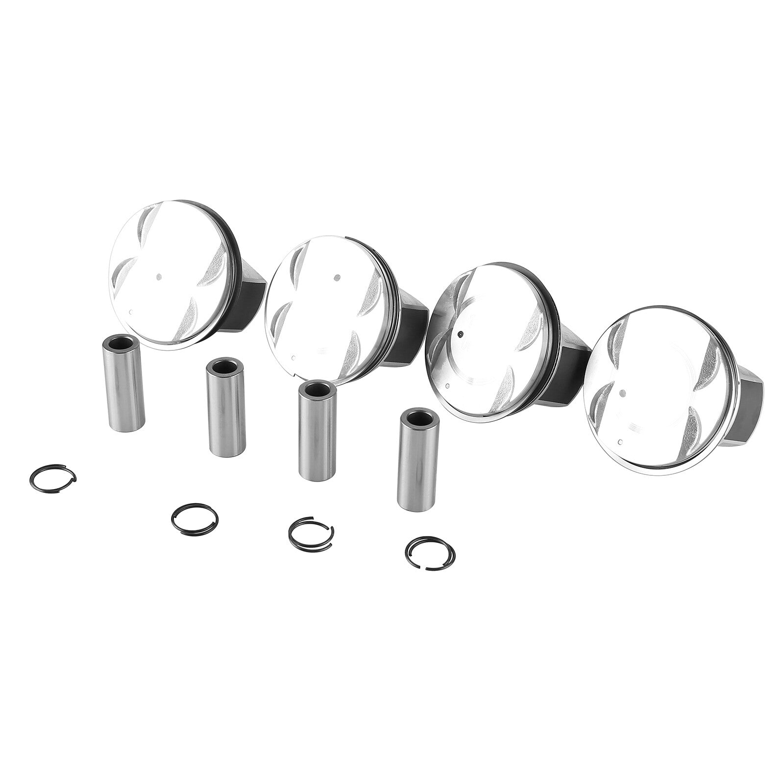 STD Engine Piston w/ Rings Kits Fits For 11-18 for Chevy Sonic for Cruze Limited 1.8L