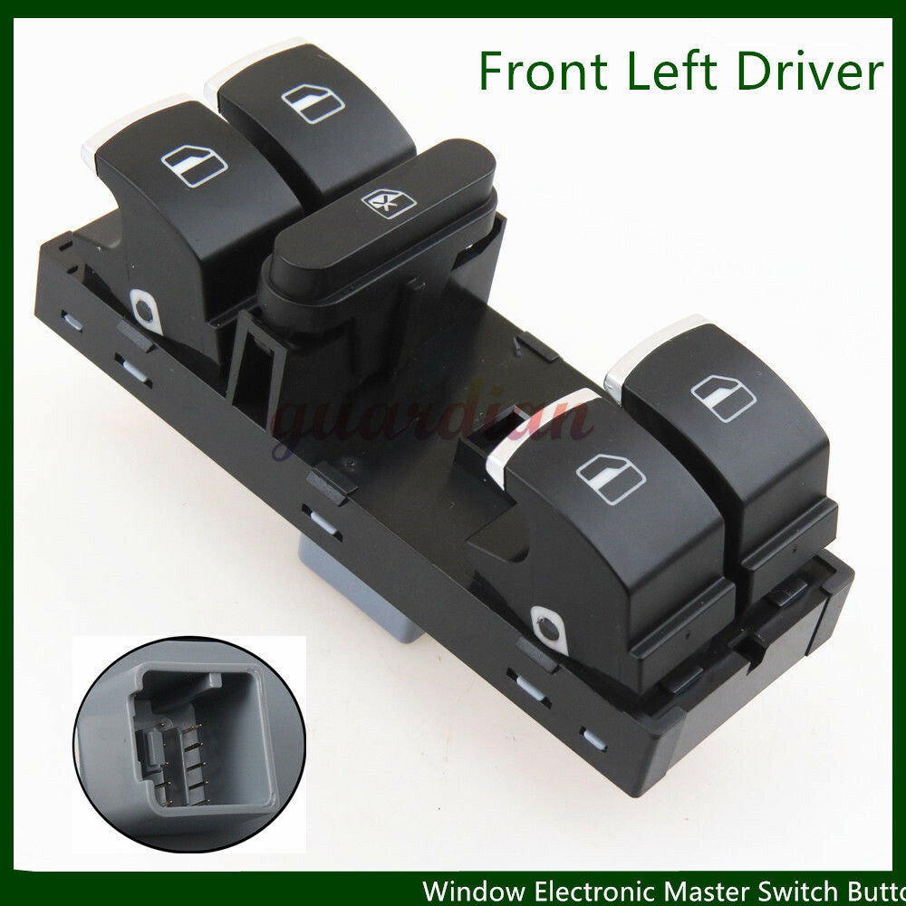 Driver's side power window main switch 5ND959857 is suitable for Volkswagen for Passat , for Golf , for Jetta MK5.