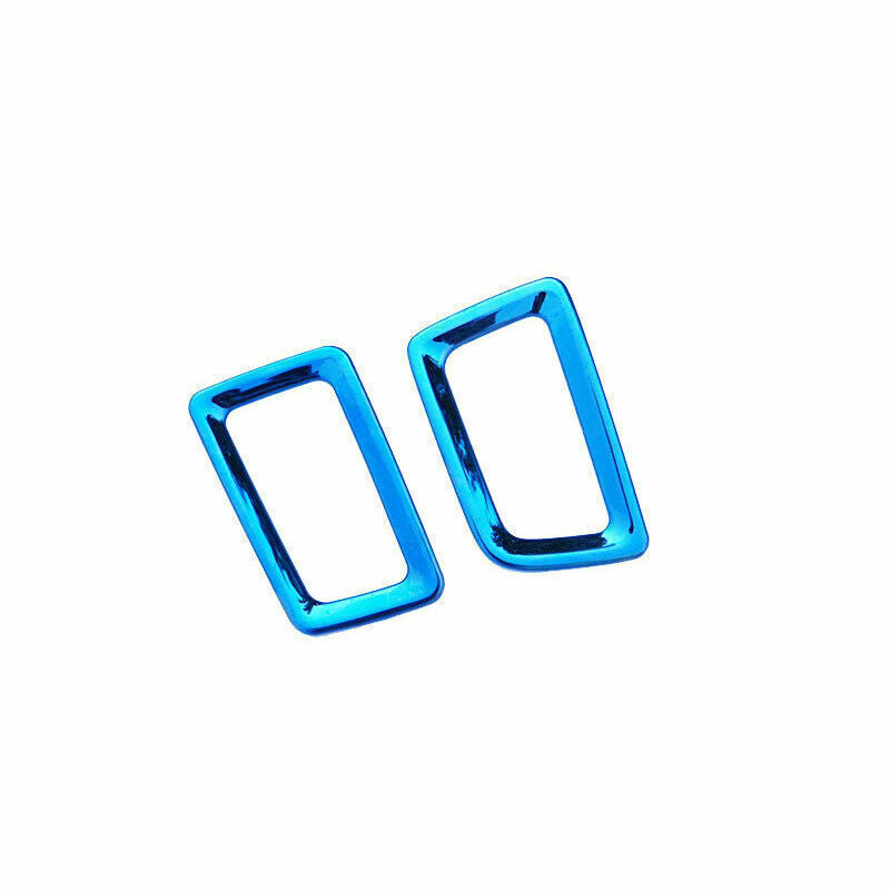Instrument LR Air Outlet Vent Trim for Honda Accord 9th 2014-2017 Blue Titanium