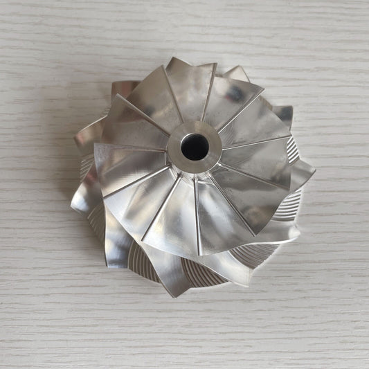 6418-4 75.83/102.75 mm 11+0 Blade Racing Turbocharger Blank Compressor Wheel