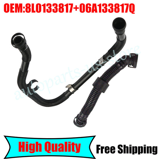 for VW for Jetta for Golf / for Audi A3New 2 Secondary Air Injection Pump Connector Hose
