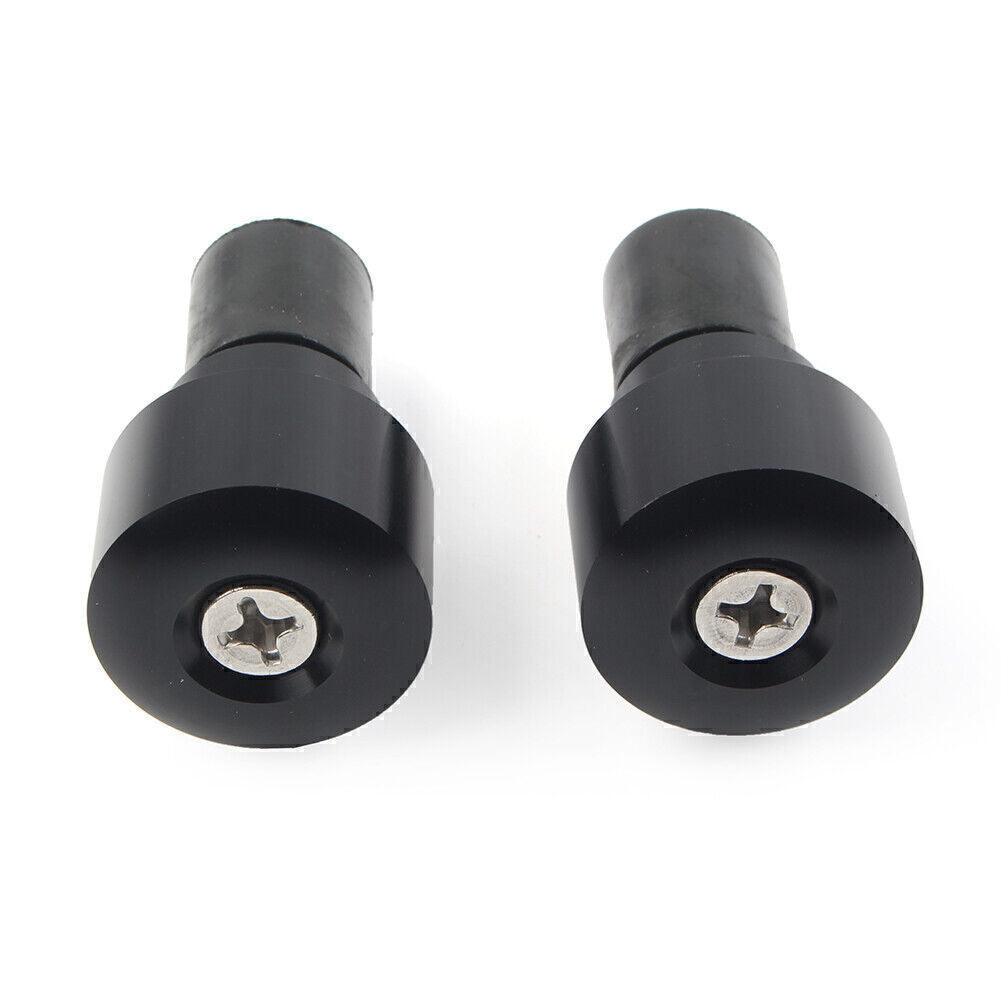CNC Lenkergriffe Bar End Slider Cap f¨¹r for HONDA CBR600RR Motorrad Paar schwarz