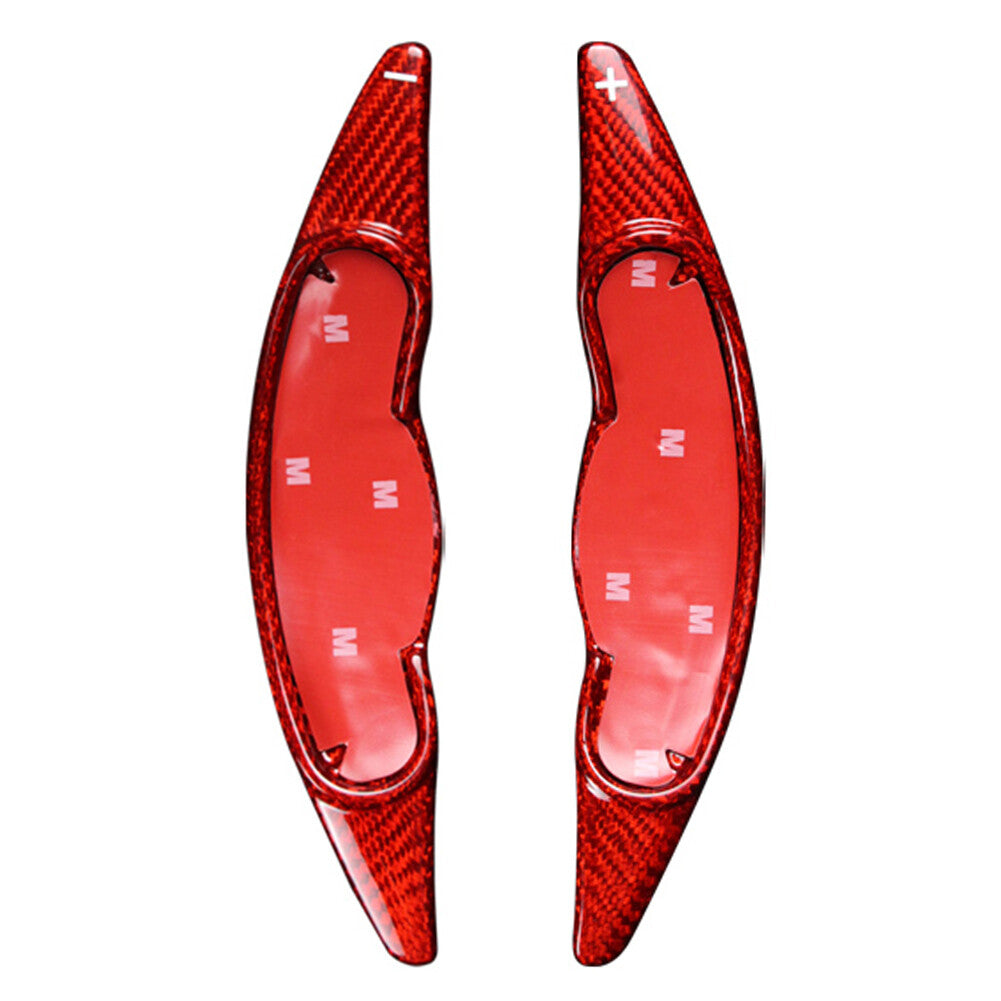 Lenkradschaltwippe f¨¹r for BMW for Mini Cooper F54 F55 F56 F57 Kohlefaser Rot