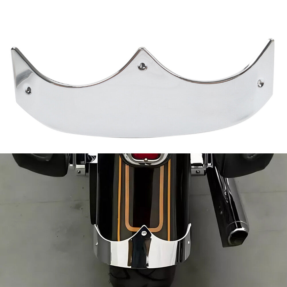 Rear Mudguard Tip Edge Trim Chrome for Harley Fat Boy FLSTF 89-06