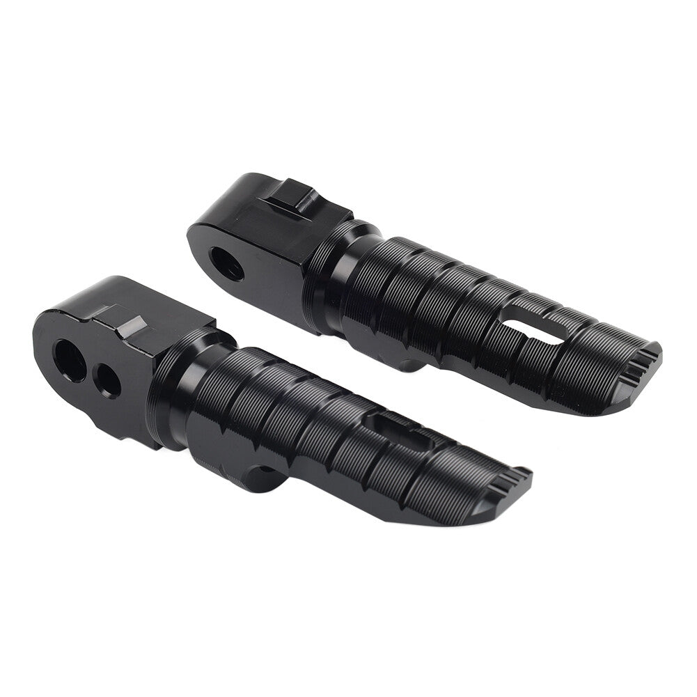 Black Rear Footrests Passenger Foot Peg For Peugeo Speedfight 4 50 125 150