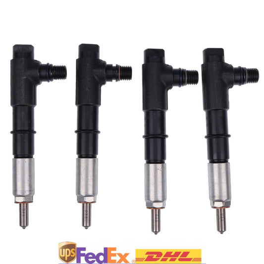 4X Fuel Injector 1J550-53000 for Kubota SVL90 SVL90C Engine V3800 V3800-DI-T