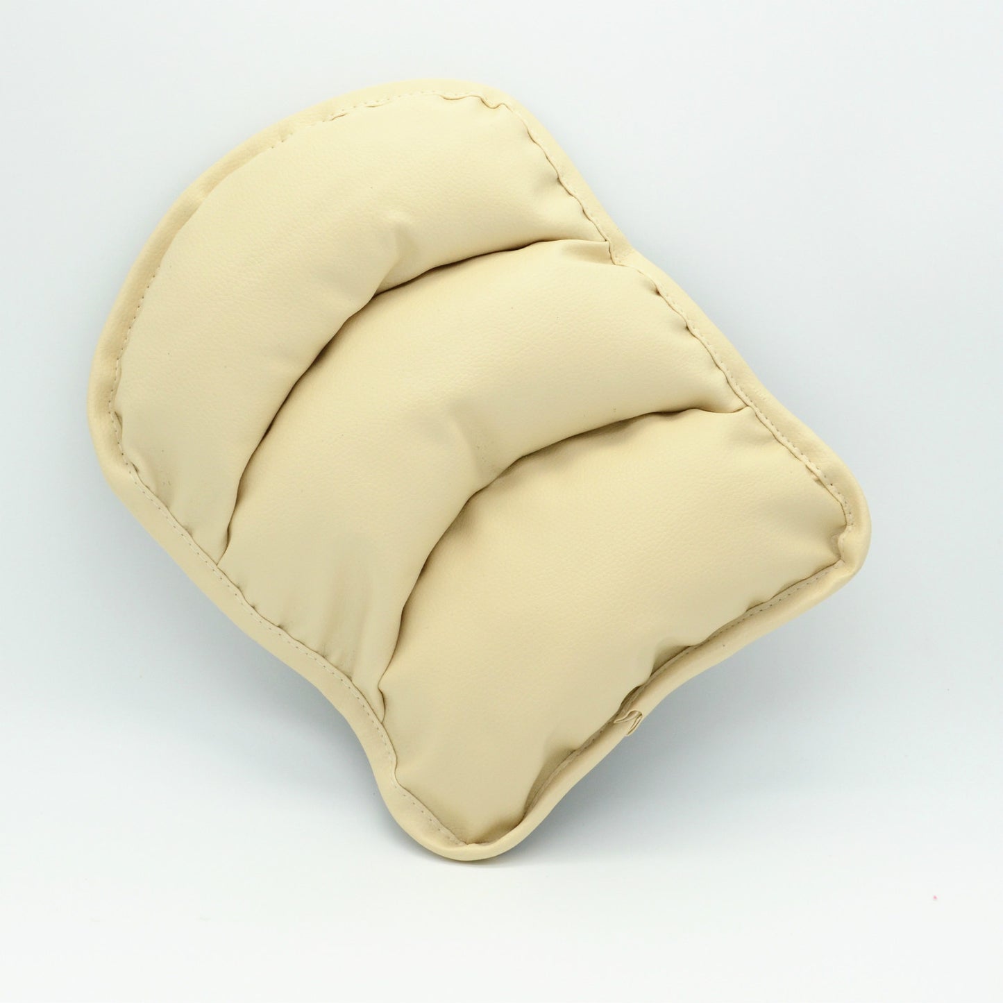 Car Center Armrest Console Soft Pillow Pad Cover Support Box Cushion Beige Mat