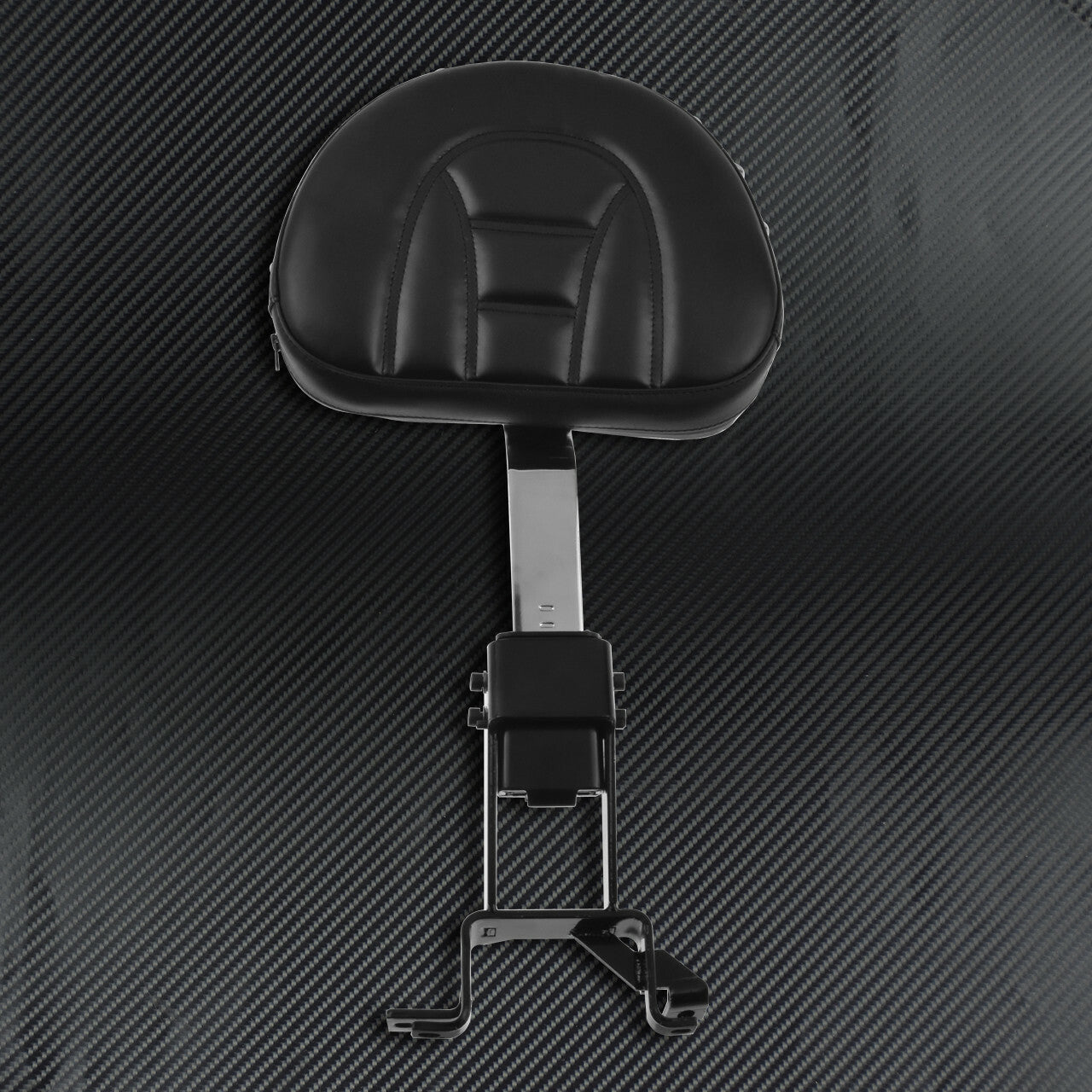 Plug-In Drive Nails Backrest w/ Mounting Kit Chrome Arm Fit For Indian Models