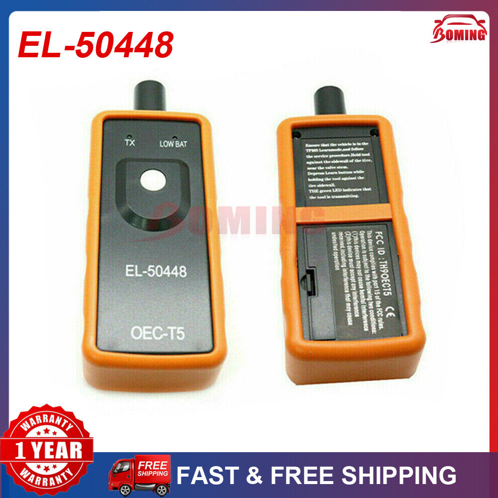 The all-new TPMS Relearn vehicle reset tool OEC-T5 tire pressure sensor is suitable for General Motors.