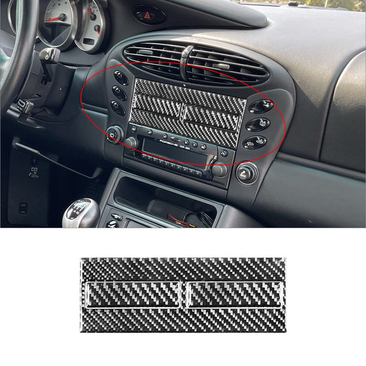3x for Porsche /996 1998-2004 carbon fiber beverage holder inside trim