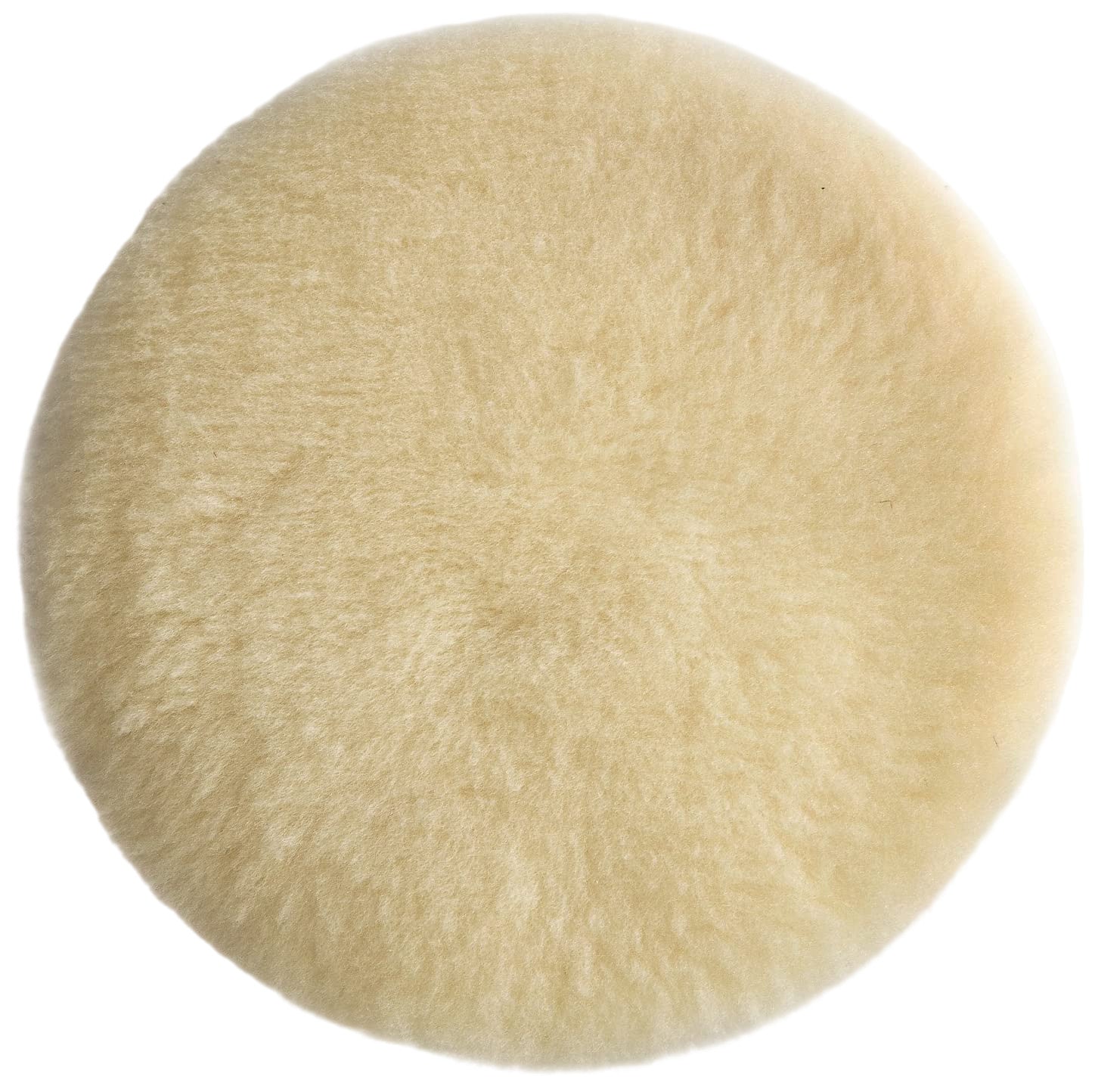 Polishing Pad Kit, 7-inch 100% Wool Hook and Loop Handle for Cutting, etc.