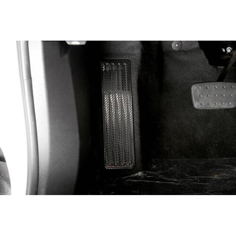 For Chevry Blazer 2019-22 carbon fiber Car Left Side Foot Rest Pedal Panel Cover