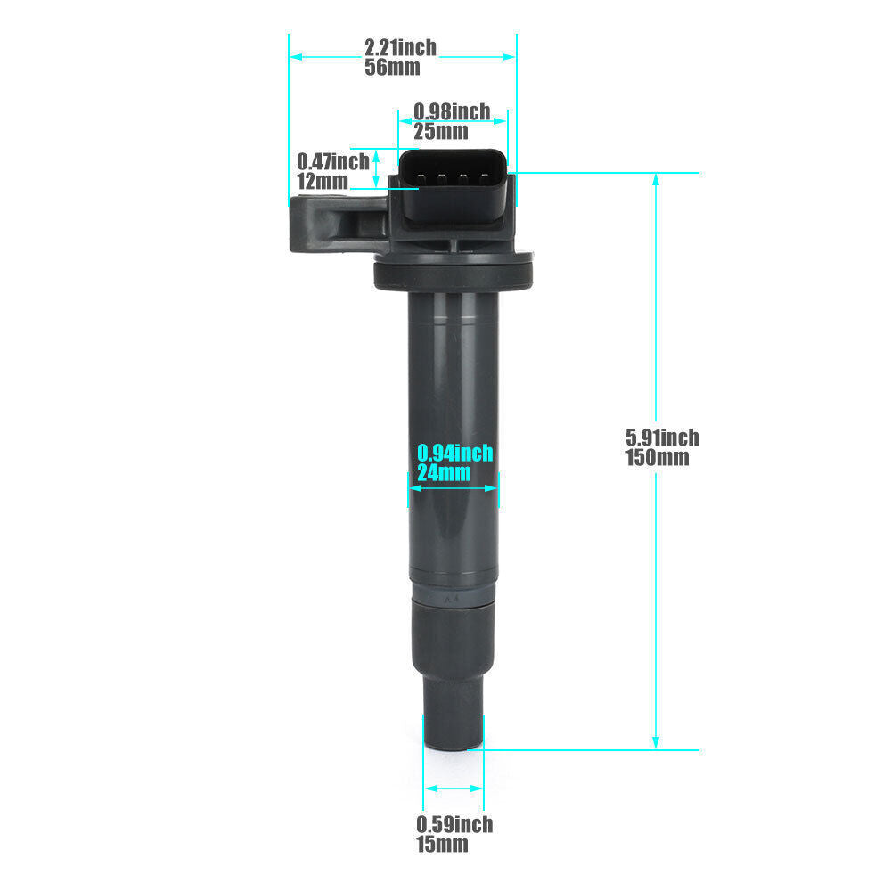 4x for Toyota Tundra 4.7L V8 2001-09 for LEXUS GS430 New Ignition Coil 90919-02230