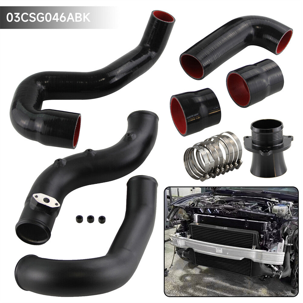 Intercooler Turbo Charge Pipe Kit For B8 A4 A5 Q5 A6 A7 MACAN 2.0TFSI Black