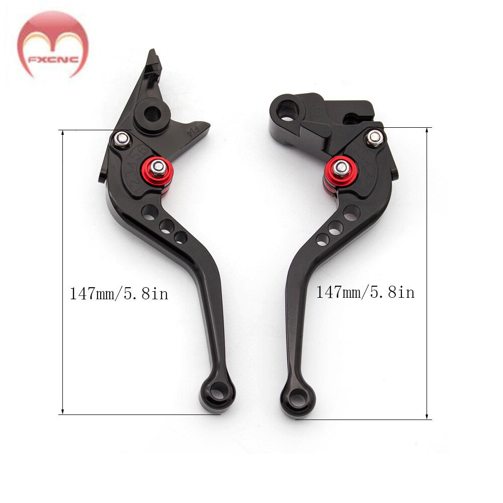 CNC adjustable brake clutch lever for Suzuki SFV650 GLADIUS 2009-2015 2014 2013