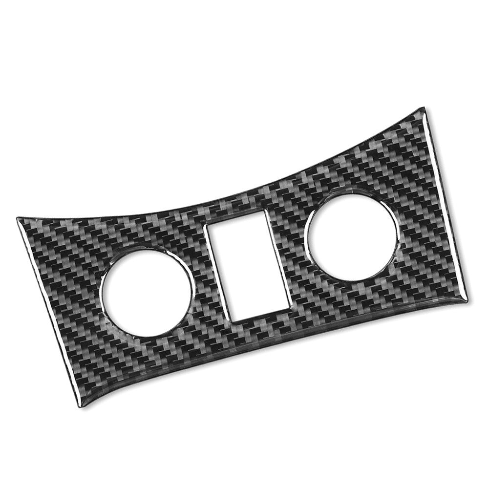 Interior for Seat Heated Button Cover Trim Carbon Fiber for Infiniti G37 Sedan 10-13