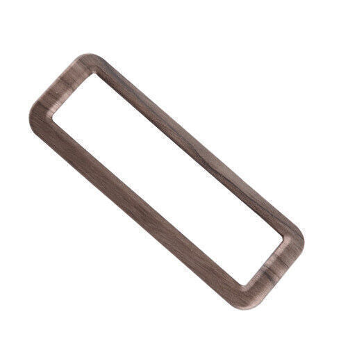 1X Peach Wood Grain Headlight Switch Control Frame Trim for Toyota BZ4X 23-2024
