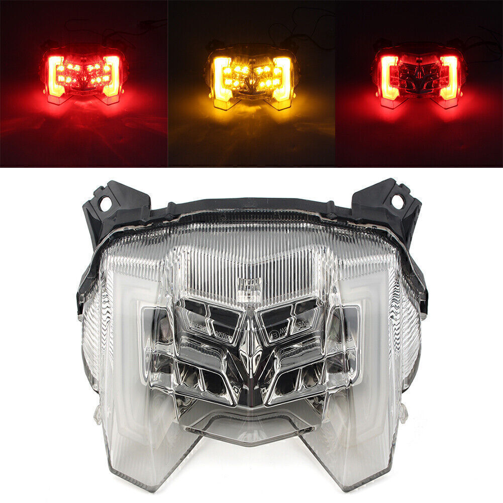 for Yamaha MT-09 2017-2020 ABS 12V Claer Plastic Taillight Rear Turn Signal Lamp