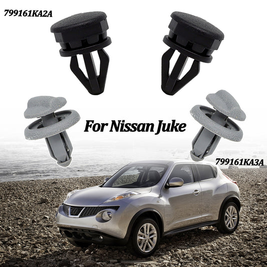 4Pcs Parcel Shelf Hanger Clips for Nissan Juke Fastener Rear Boot Button Parts