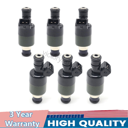 6-piece new fuel injector kit suitable for Isuzu Rodeo and for Honda Passport 3.2L 1992-95 17089625