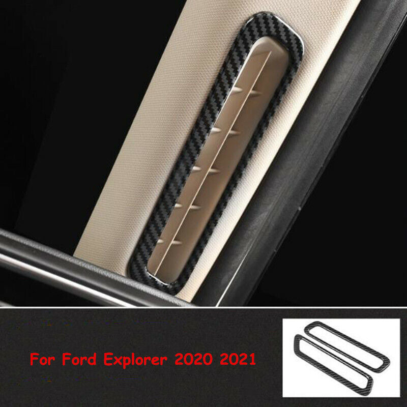 Front A Pillar Air Condition Vent Outlet Cover Trim for Ford Explorer 2020-2022