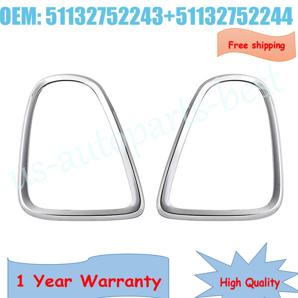 Rear Tail Light Trim Ring Bezel Chrome Fit for Mini Cooper R56 R57 R58 R59 2007-13