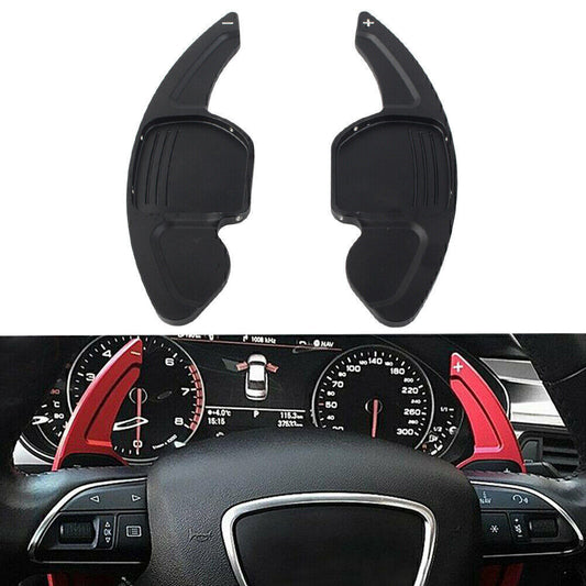 for Audi A3 A5 A6 A7 for A8 S5 Black Steering Wheel Shifter Extension Shift Paddle