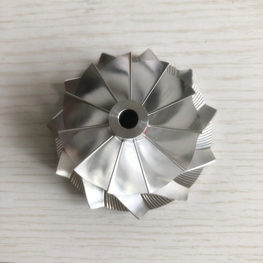 GT28 11+0 Blade 47.10/63.40 mm 55812/3712-0001 Hole: 5.99 Billet Compressor Wheel