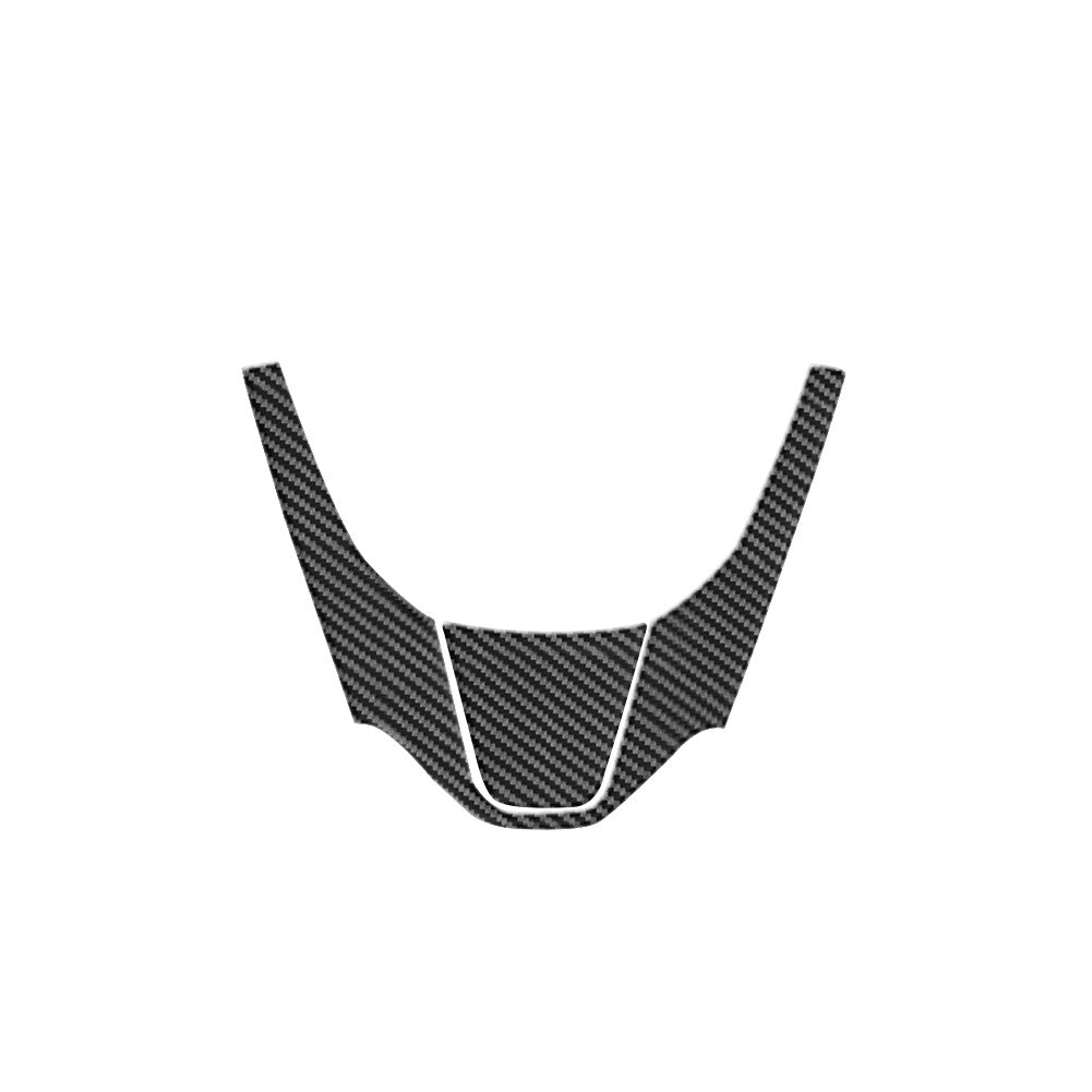 Carbon Fiber Interior Steering Wheel Chin Cover Trim for Mazda CX-9 2010-2015
