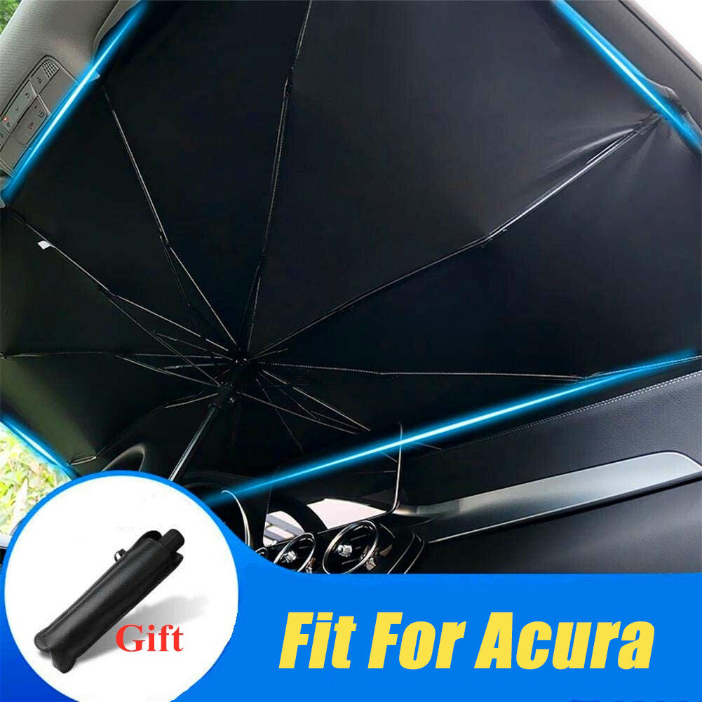 for Acura Car Windshield Sun Umbrella Shade Cover Foldable UV Block Screen Visor