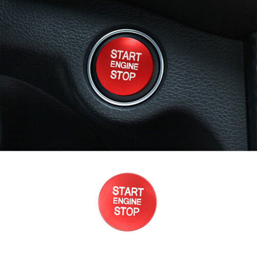 Aluminum Red Start Stop Button Ignition Switch Cover Sticke for Kia K5 2021-2023