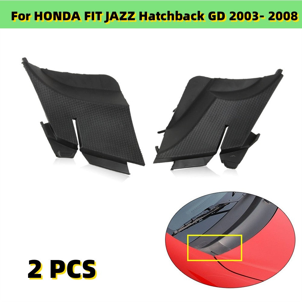 2x Left Hand Drive Engine Hood Hinge Trim Cover for HONDA FIT JAZZ Hatchback GD