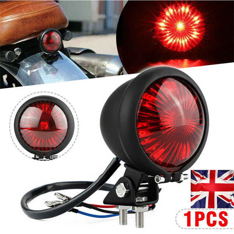 Rear Light Tail Running Brake LED Stop Lamp bike Motorcycle Reflector Lamp