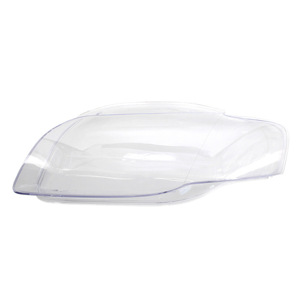 Headlight Lens Cover Headlamp Shell Left for Audi A4 B7 S4 2005-2008 Transparent
