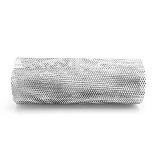 Universal Silver Grille Mesh Cover Aluminium Racing Car Tuning Grill Net 40x13