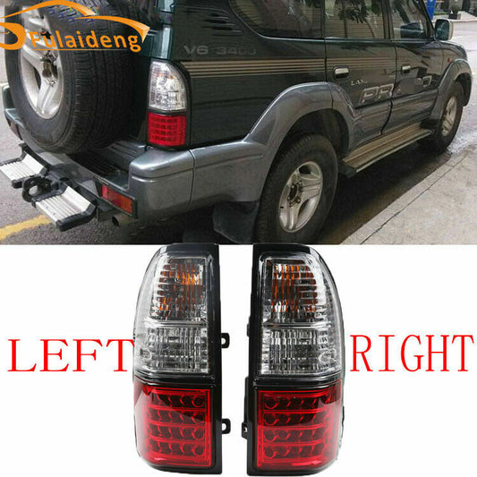 for Toyota Prado LC90 FJ90 3400/2700 1998-2002 LED Rear Stop Brake Tail Lights